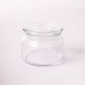8 oz Lidded Glass Jar - 4 Jars